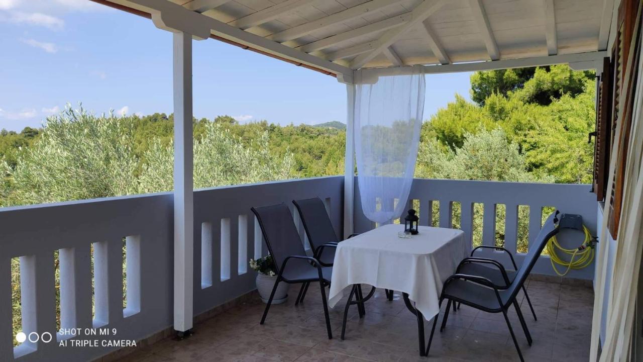 파티티리 Elia House 1 Astoning Sea View Among The Olive Trees 아파트 외부 사진